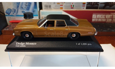 Dodge Monaco 1974 1:43, масштабная модель, Minichamps, 1/43