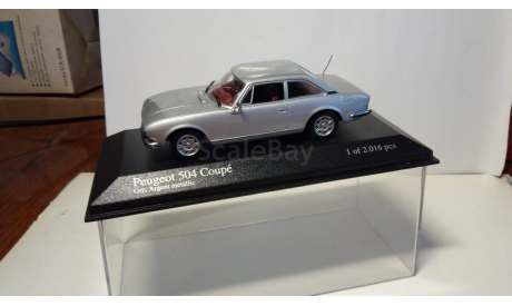 Peugeot 504 Coupe 1:43, масштабная модель, Minichamps, 1/43