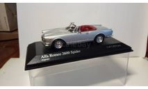 Alfa Romeo 2600 Spider 1:43, масштабная модель, Minichamps, scale43