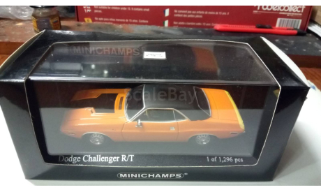 Dodge Challenger R/T 1970 1:43, масштабная модель, Minichamps, scale43