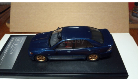 Toyota Altezza RS200 TRD 1998 1:43, масштабная модель, Hi-Story, scale43