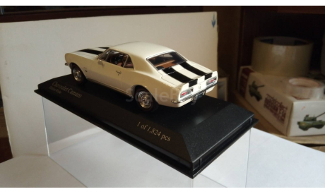 Chevrolet Camaro SS 1967 1:43, масштабная модель, Minichamps, 1/43
