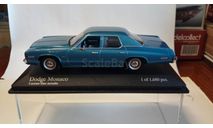 Dodge Monaco 1974 1:43, масштабная модель, Minichamps, scale43