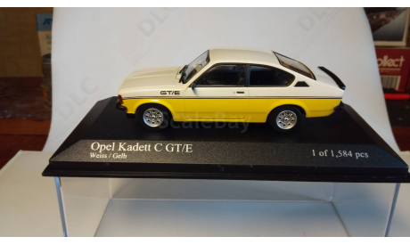 Opel Kadett C GT/E 1978 1:43, масштабная модель, Minichamps, scale43