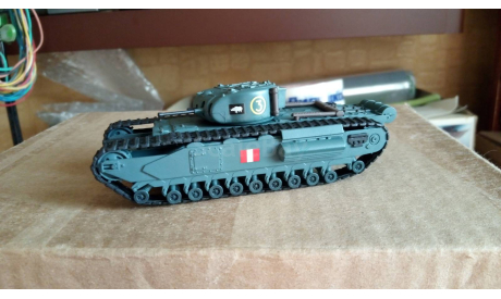 1:72 Пехотный танк Churchill Mk.I, масштабные модели бронетехники, scale72