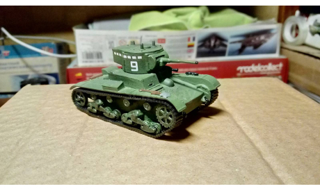 1:72 Советский легкий танк Т-26, масштабные модели бронетехники, UM, 1/72