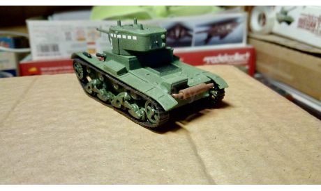 1:72 Советский легкий танк Т-26, масштабные модели бронетехники, UM, 1/72