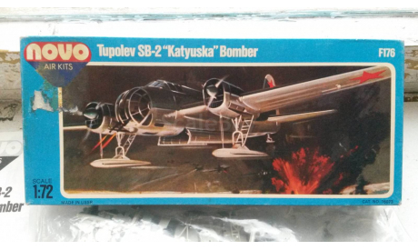 Tupolev SB-2 “Katyuska” 1:72 Novo, сборные модели авиации, scale72