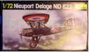 Nieuport Delage NiD 622 1:72 Heller  224, сборные модели авиации, scale72