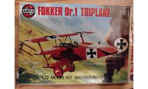 Fokker Dr.1 Triplane, сборные модели авиации, Airfix, scale72