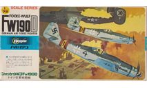 Focke-Wulf Fw190 D-9, сборные модели авиации, Hasegawa, 1:72, 1/72