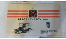 Praga - Charon (pošta - почта), сборная модель автомобиля, IGRA, scale35