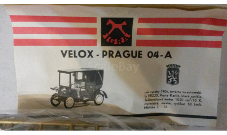 Velox - Prague 1906, сборная модель автомобиля, IGRA, scale35