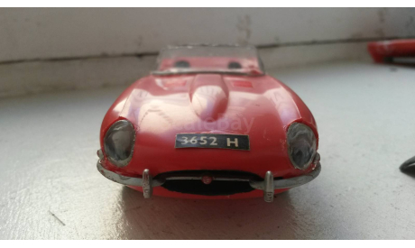 JAGUAR E type, сборная модель автомобиля, scale0