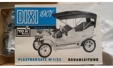 DIXI 1907 (MK Modelle), сборная модель автомобиля, scale24