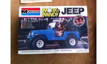 Mork & Mindy Jeep, сборная модель автомобиля, Monogram, scale24