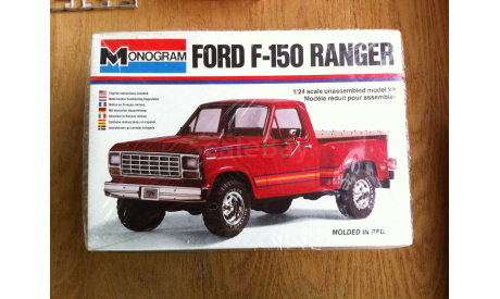 Ford F-150 Ranger, сборная модель автомобиля, Monogram, scale24