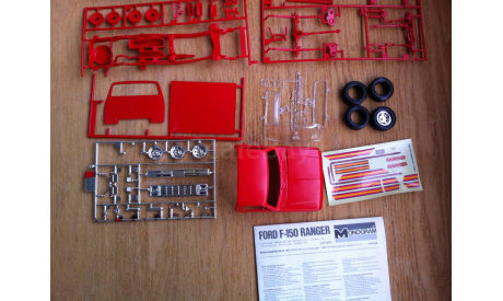 Ford F-150 Ranger, сборная модель автомобиля, Monogram, scale24
