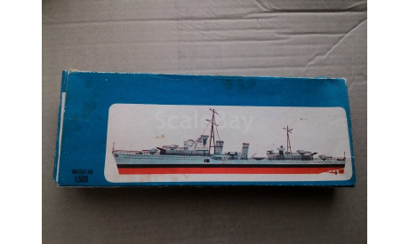 H.M.S. Ashanti - Destroyer, сборные модели кораблей, флота, Огонек, scale500