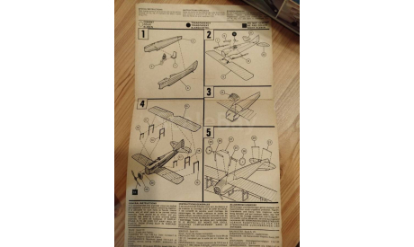 SPAD VII, сборные модели авиации, Airfix, scale72