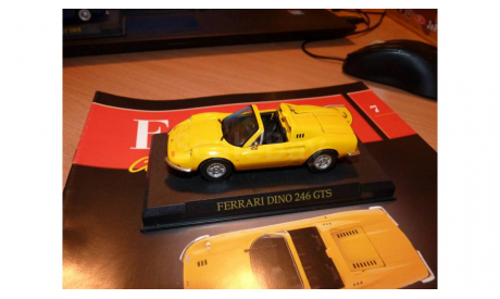 Ferrari Dino 246 GTS (Ferrari Collection №7), журнальная серия масштабных моделей, 1:43, 1/43, Eaglemoss