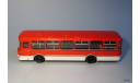 Модель ЛиАЗ-677М цвет красный/белый, масштабная модель, 1:43, 1/43, Советский Автобус