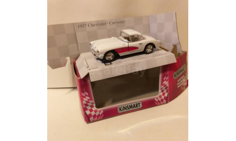 ШЕВРОЛЕ КОРВЕТ 1957г. 1/34, масштабная модель, scale35, Chevrolet