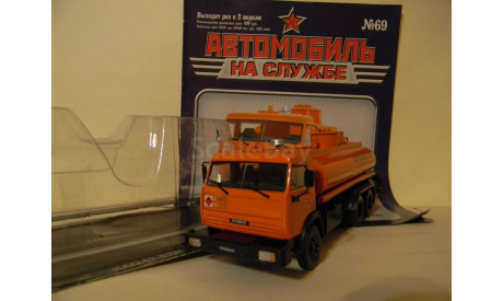 Автомобиль на службе №69 КАМАЗ-53215, журнальная серия Автомобиль на службе (DeAgostini), ’DEAGOSTINI’, 1:43, 1/43