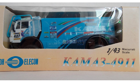 Элекон Камаз 4911ралли 407, масштабная модель, 1:43, 1/43