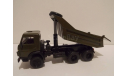 Элекон Камаз 55111-01 хаки, масштабная модель, 1:43, 1/43