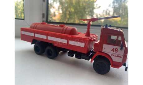 Элекон Камаз 53213 пожарный, масштабная модель, scale43