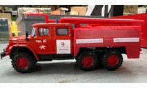 ЗиЛ - 131 пожарный Ленинград-9, масштабная модель, 1:43, 1/43