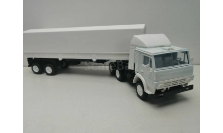 Элекон Камаз 5410 тент белый, масштабная модель, 1:43, 1/43