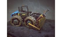 Конструктор Lego Лего Technic 42071 Бульдозер, следы эксплуатации и стилизованная подставка, сборная модель (другое), scale0