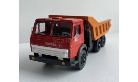 модель 1:43 СССР камаз 5511 москва-80 тупокромный раритет, масштабная модель, АРЕК (Элекон), scale43