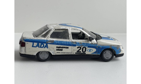 модель 1:43 ваз 2110 ЛАДА МАРАФОН РАЛЛИ ТАМП ЗАВОДСКОЙ, масштабная модель, Агат/Моссар/Тантал, scale43