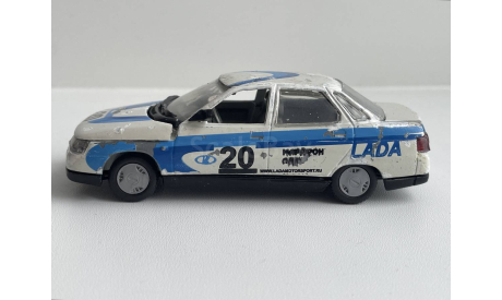 модель 1:43 ваз 2110 ЛАДА МАРАФОН РАЛЛИ ТАМП ЗАВОДСКОЙ, масштабная модель, Агат/Моссар/Тантал, scale43