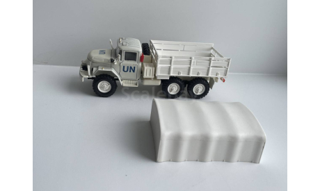 Модель 1:43 СССР ЗИЛ 131 UN ООН Элекон, масштабная модель, scale43