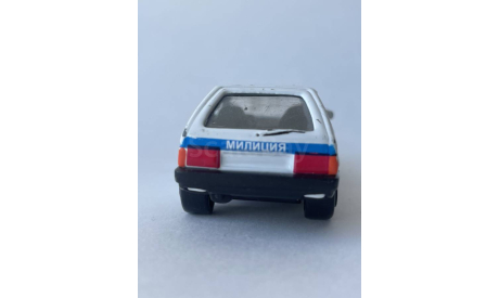 модель 1:60 ВАЗ 2108 ДПС Китай, масштабная модель, scale0
