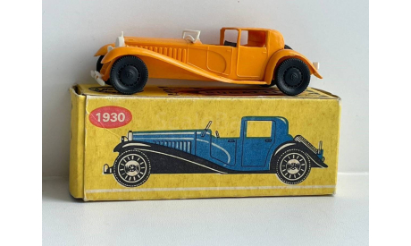 Модель 1:64 bugatti 1930 estetyka пнр 1970е, масштабная модель, scale64