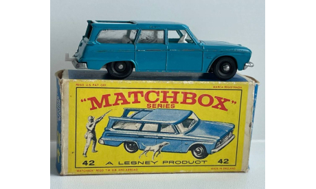 Модель 1:64 Studebaker station wagon matchbox №42, масштабная модель, scale64