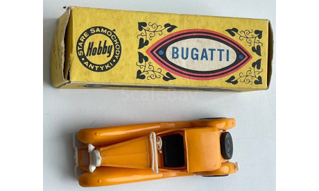 Модель 1:64 bugatti 1930 estetyka пнр 1970е, масштабная модель, scale64