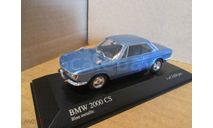 BMW 2000 CS Minichamps РАРИТЕТ, масштабная модель, scale0