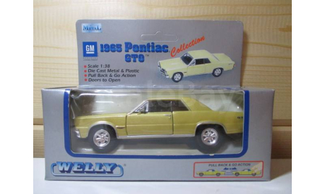 PONTIAC GTO 1965  WELLY, масштабная модель, scale0, Ford