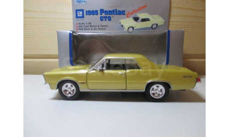 PONTIAC GTO 1965  WELLY, масштабная модель, scale0, Ford