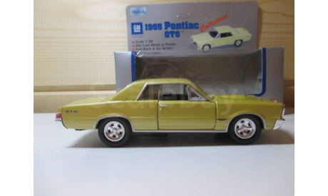 PONTIAC GTO 1965  WELLY, масштабная модель, scale0, Ford