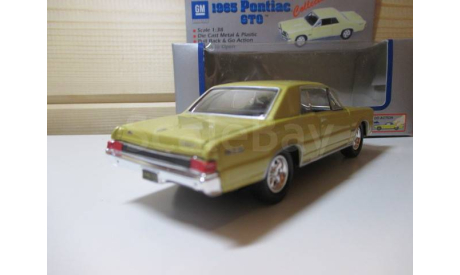 PONTIAC GTO 1965  WELLY, масштабная модель, scale0, Ford