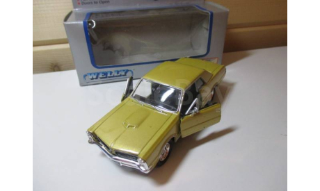 PONTIAC GTO 1965  WELLY, масштабная модель, scale0, Ford