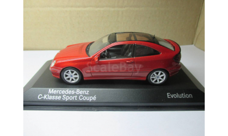 MERCEDES - BENZ  C Klasse Sport Coupe    Minichamps, масштабная модель, scale43