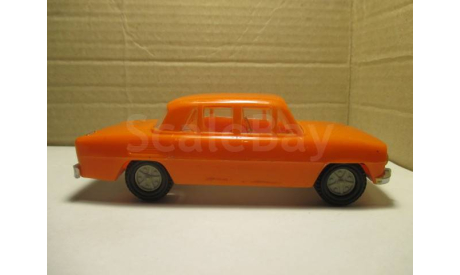 SKODA 100 L  PLASTICART  ГДР  МОДЕЛЬ ВРЕМЁН СССР, масштабная модель, scale0, Škoda